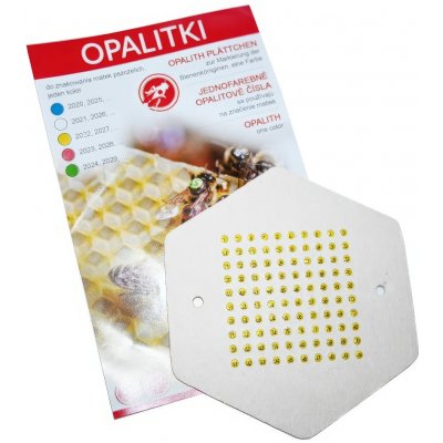 JaHan Opalitové značky 1-100 PL Žlutá – Zboží Dáma