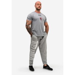 Nebbia Beast Mode On ikonické tepláky 186 šedá