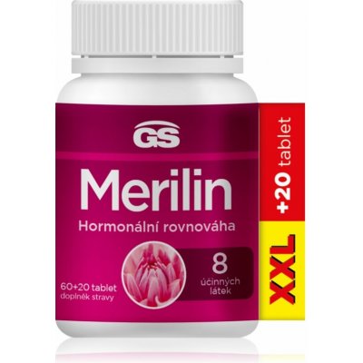GS Merilin original tablety pro podporu komfortu při menopauze 80 tablet – Hledejceny.cz