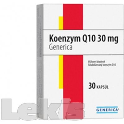 Generica Koenzym Q10 30 mg 30 kapslí