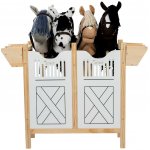Dřevěná stáj pro 4 koníky By Astrup Stable For 4 Hobby Horses – Hledejceny.cz