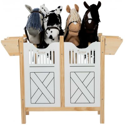 Dřevěná stáj pro 4 koníky By Astrup Stable For 4 Hobby Horses – Hledejceny.cz