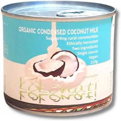 Ceylon Kokonati Bio kondenzované kokosové mléko 210 ml – Zboží Mobilmania