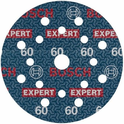 BOSCH Brusný kotouč EXPERT O780 s fólií, 125 mm, G60, 6ks 2608902399 – Zboží Dáma