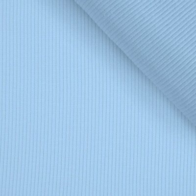 Takoy Konfekční žebrovaný úplet nový OSKAR light baby blue № 90 – Sleviste.cz