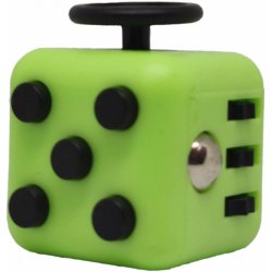 Fidget Cube antistresová kostka Zeleno černá