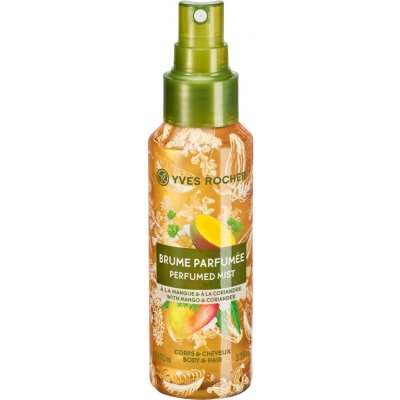 Yves Rocher parfemovaný sprej na tělo a vlasy Mango & koriandr 100 ml – Zboží Mobilmania
