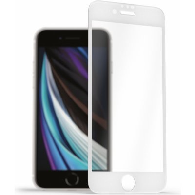 AlzaGuard 2.5D FullCover Glass Protector pro iPhone 7 / 8 / SE 2020 / SE 2022 bílé AGD-TGB0001W