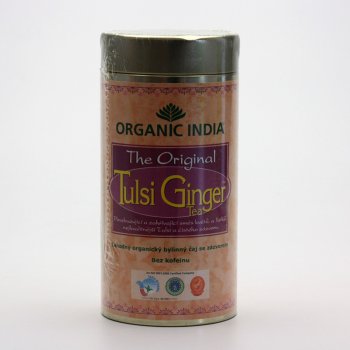 Organic India Čaj Tulsi Ginger sypaný 100 g