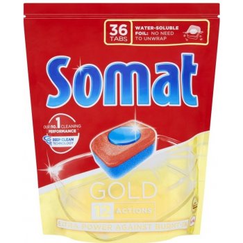 Somat Gold Tablety do myčky nádobí 36 tablet 891,2 g