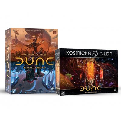 Asmodee Duna: Válka o Arrakis + rozšíření Kosmická gilda – Zboží Dáma