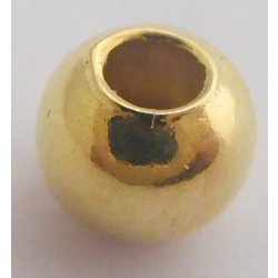 Klenoty Budín Zlatý přívěsek zlatá kulička provlékací na zlatý řetízek PK1Z