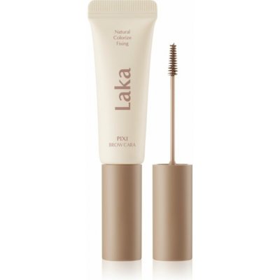 Laka Pixi Brow Cara řasenka na obočí pro fixaci a tvar 02 Wood Brown 8 g – Zboží Dáma