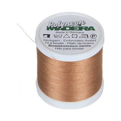 Vyšívací nitě PES Madeira Polyneon (400m) barva 1885 fawn – Zboží Dáma