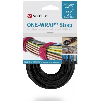 VELCRO® Zubehör Kabel Popruh se suchým zipem černá 1 ks – Hledejceny.cz