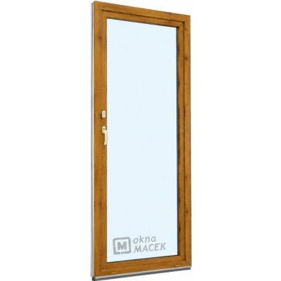 Kömmerling balkonové dveře 70 AD OS levé winchester/bílá 70 x 220 cm oboustranná klika + FAB + hliníkový práh – Hledejceny.cz