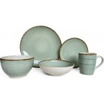 Banquet Sada jídelní Spiral Green, 30 ks – Zboží Mobilmania