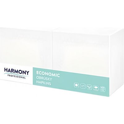 HARMONY Professional Economic bílá, 33 × 33 cm 400 ks – Hledejceny.cz