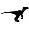Tyranosaurs plastová šablona 114 A 6,5x9cm