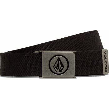 Volcom pásek Circle Web stoney black