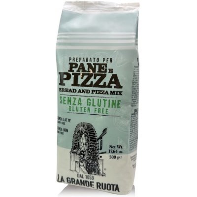 La Grande Ruota Bezlepková směs mouky na pizzu a chleba Pane Pizza 0,5 g – Zboží Dáma