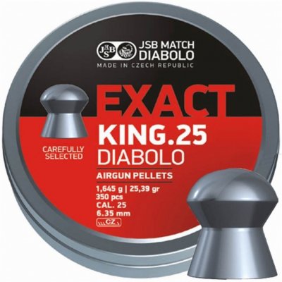 Diabolky JSB Exact King 6,35 mm 350 ks – Zboží Dáma