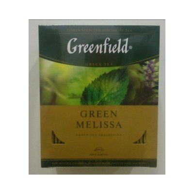 Greenfield GF classic Green Melissa zelený 100 x 1,5 g