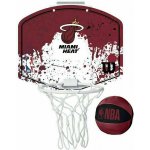 Wilson NBA Team Mini Hoop Miami Heat – Zboží Mobilmania