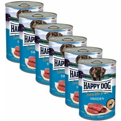 Happy Dog Wild Pur Sweden zvěřinová 6 x 400 g