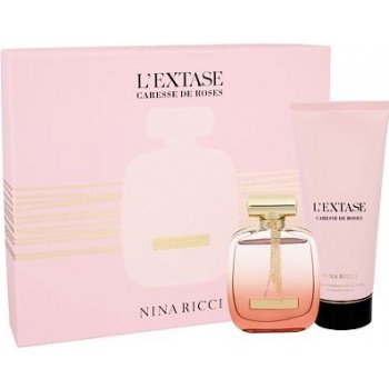 Nina Ricci L Extase Caresse de Roses Légére EDP 80 ml + tělové mléko 200 ml dárková sada