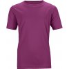 Dětské tričko JAMES & NICHOLSON dětské sportovní tričko Active JN358K fialová