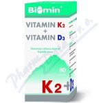 Biomin Vitamin K2 + Vitamin D3 60 kapslí – Sleviste.cz