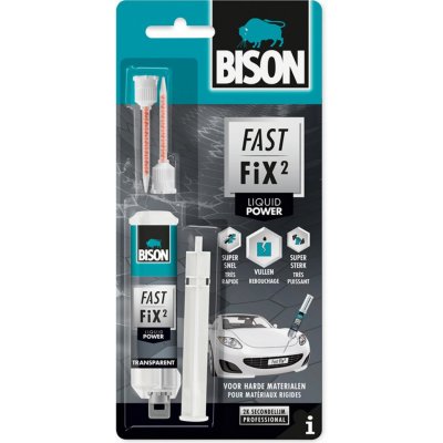 Bison Fast fix Power 10 g transparentní