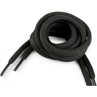 Tkaničky do bot, tenisek, mikin délka 130 cm Varianta: 5 (100 cm) černá, Balení: 2 ks 55193/138761/284434 – Sleviste.cz