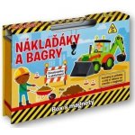 Náklaďáky a bagry Box s magnety – Zboží Dáma