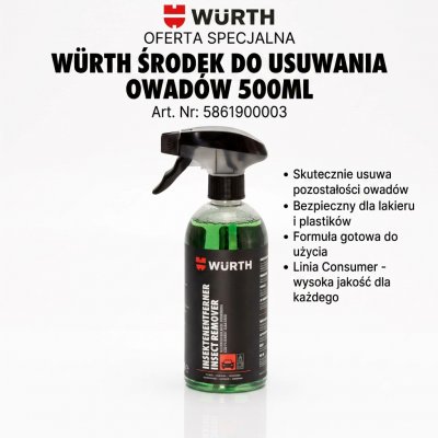 Würth Odstraňovač hmyzu 400 ml – Zboží Mobilmania
