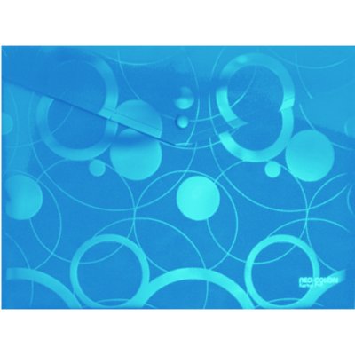 Obálka plastová s drukem A5 NEO COLORI - modrá / 5 ks – Zboží Živě