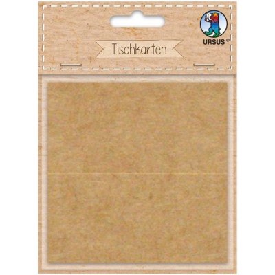 URSUS Jmenovky na stůl kraft 12 ks – Hledejceny.cz