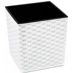 Lamela Květináč Juka 250 x 250 mm ratan bílý – Hledejceny.cz