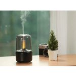 SunnySoft Designový aroma difuzér s lampou černý 120 ml