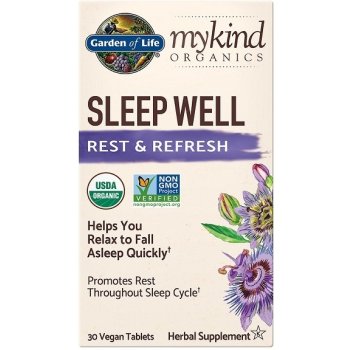 Mykind Organics Sleep Well pro dobrý spánek 30 tablet