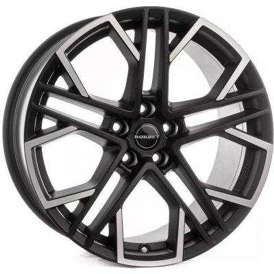Borbet XV 9,5x19 5x114,3 ET44 black polished | Zboží Auto