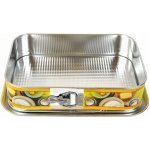 SNB obdélníková forma na dort s odnímatelným dnem kovová piškot x24cm 34cm – Sleviste.cz