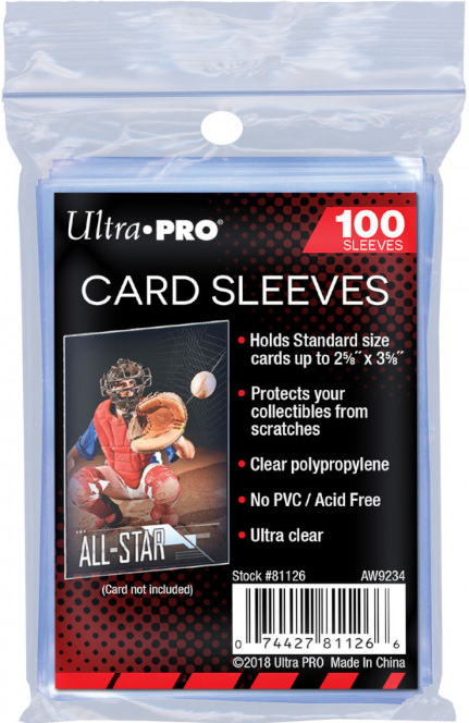 Ultra PRO Obal na karty SLEEVES Standard 100 ks