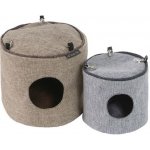 I love pets Závěsný domeček Luxury tm. hnědá 20 x 20 cm – Hledejceny.cz