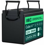 Green Cell Cube LiFePO4 12V 200Ah 2560Wh IP54 LFPGC12V200AH – Sleviste.cz
