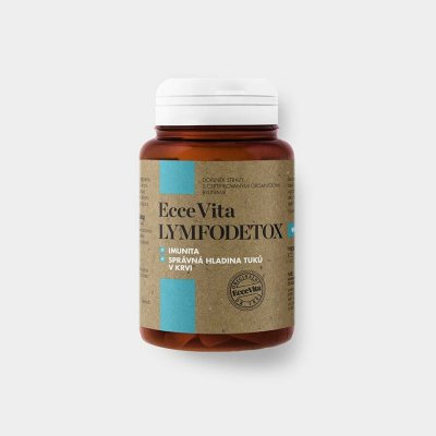 EcceVita Lymfodetox Bio 60 kapslí – Hledejceny.cz
