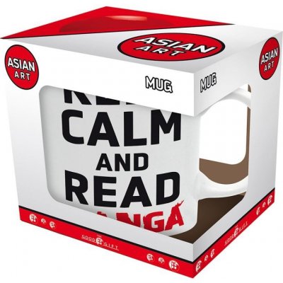 Keep Calm and Read Manga Keramický hrnek 320 ml – Zboží Mobilmania