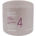 Alfaparf Milano Lisse Design Keratin Therapy rehydratační maska pro všechny typy vlasů Rehydrating Mask 500 ml – Zboží Dáma