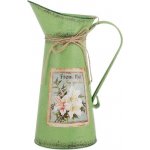 YARNOW Ošuntělý květináč Vintage konev Rustikální květináč Shabby Chic Dekorace Venkovská váza – Zboží Dáma